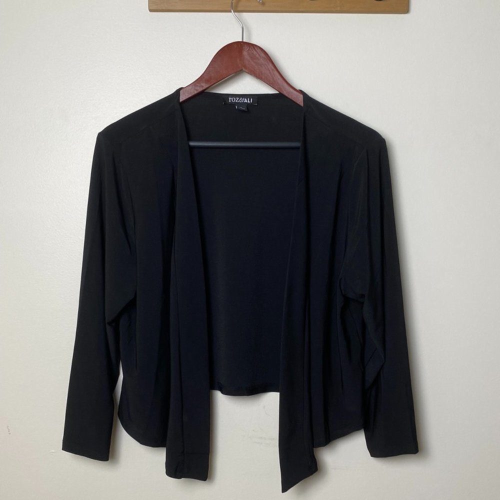 Roz & Ali unstructured blazer size 8